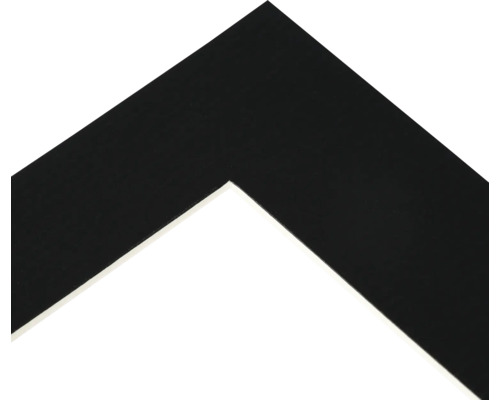 Detail einer schwarzen Bilderleiste