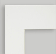 Detailansicht einer weißen Innentür