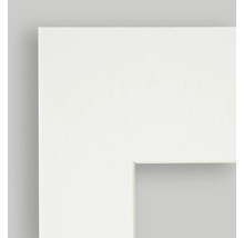 Detailansicht einer weissen Türzarge