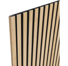 Akustikpaneel aus Holzlatten für Wand- und Deckenverkleidung