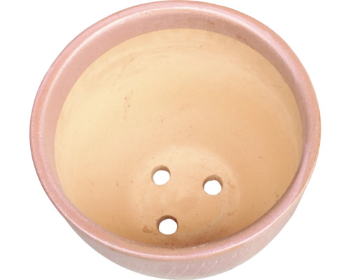 Blumentopf aus Terrakotta mit Entwässerungslöchern