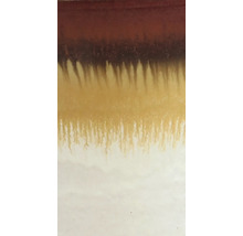 Detailansicht einer Holzlasur mit Farbverlauf