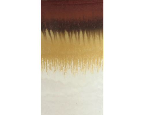 Detailansicht einer Holzlasur mit Farbverlauf