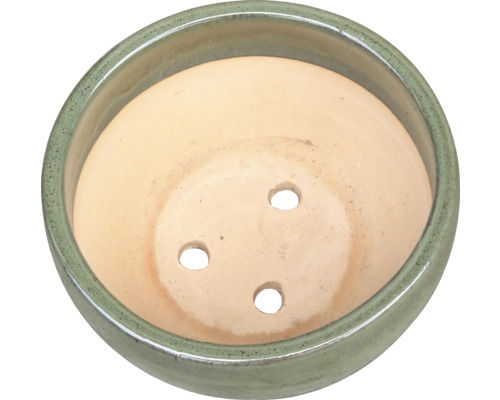 Keramik-Blumenuntersetzer mit Drainagelöchern