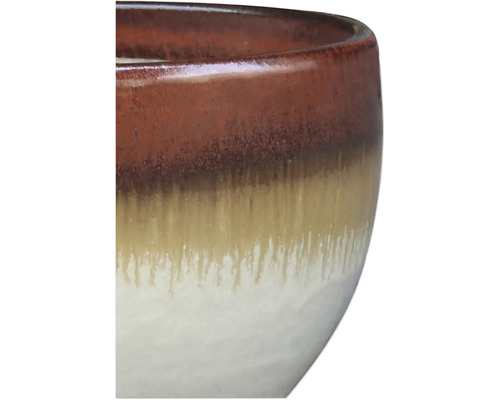 Detailansicht einer Keramik Pflanzschale