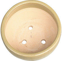 Keramik-Blumenuntersetzer mit drei Löchern