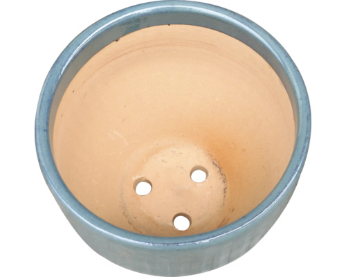 Blumentopf aus Keramik mit Drainagelöchern