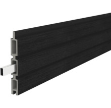 Zaunprofil aus Kunststoff