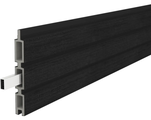 Zaunprofil aus Kunststoff