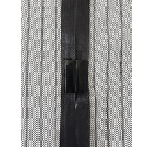 Detailansicht eines magnetischen Insektenschutzvorhangs