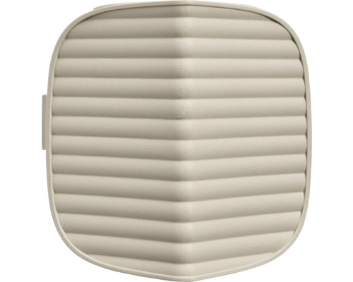 Wandleuchte mit horizontalen Rillen