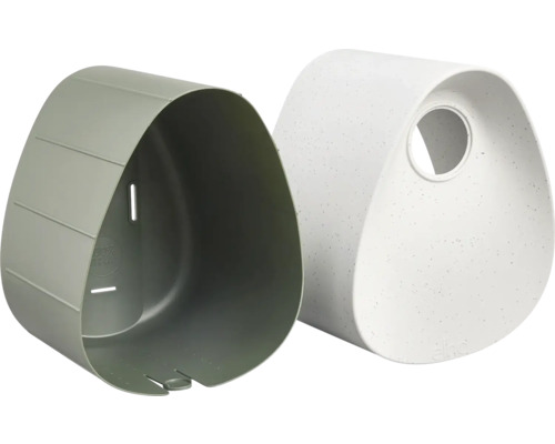 Zwei Elho Vogelhäuser aus Kunststoff