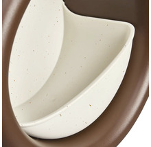 Detailansicht einer Toilettensitzerhöhung