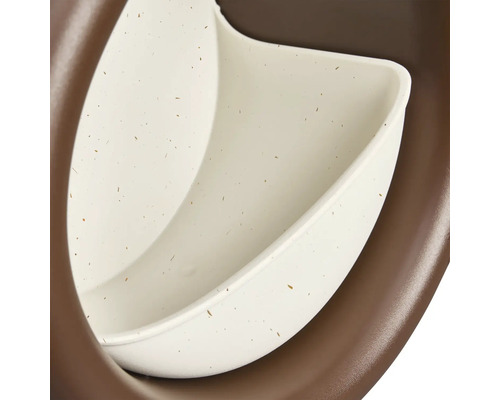 Detailansicht einer Toilettensitzerhöhung