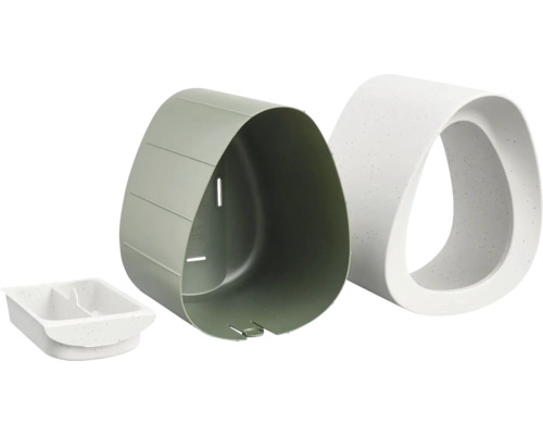 Mehrteiliger Pflanztopf zur Wandmontage