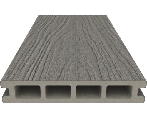 Terrassendiele aus Verbundmaterial mit Holzstruktur