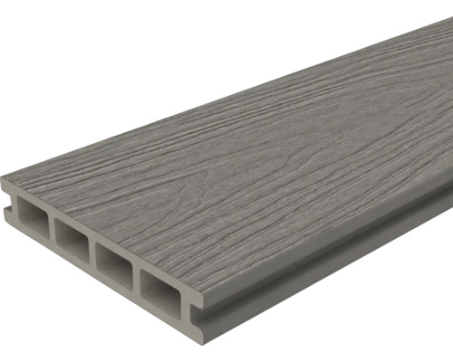 Terrassendiele aus Verbundmaterial mit Holzstruktur