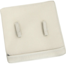 Quadratisches Sitzkissen mit zwei Haltebändern