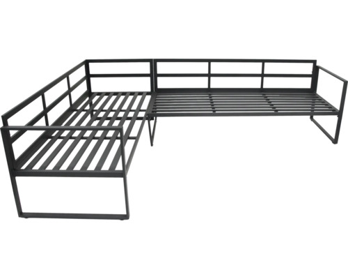 Eckbettgestell aus Metall