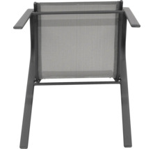 Gartensessel mit Textilbespannung und Armlehnen