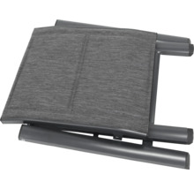 Gartensesselauflage aus Stoff mit Metallrahmen