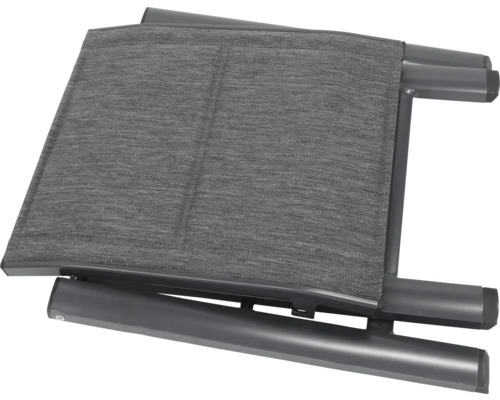 Gartensesselauflage aus Stoff mit Metallrahmen