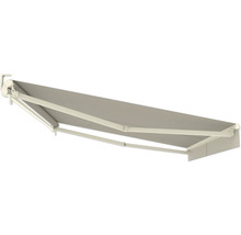 Ausgefahrene Gelenkarmmarkise