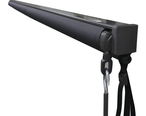 Markise mit Rollen und Befestigungsmaterial