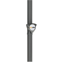 Soluna Logo auf einem grauen Mast