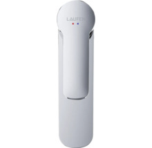 Laufen Logo auf einem Wasserhahn