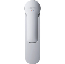 Laufen Logo auf einem Wasserhahn