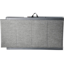 Rollo mit Stoffstruktur und Griff