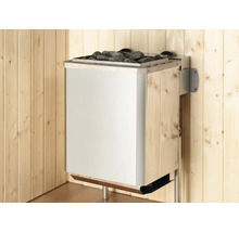 Saunaofen zur Wandmontage mit Saunasteinen