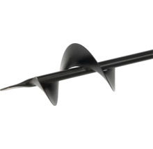 Bohrgerät mit Erdlochspirale