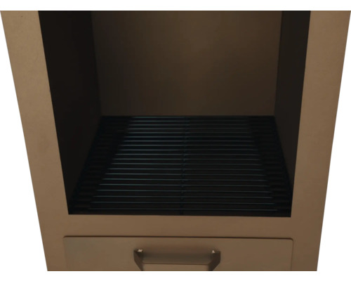 Grill mit Stauraum und Grillrost