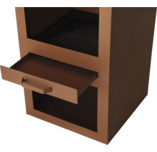 Gartengrillkamin mit Schublade