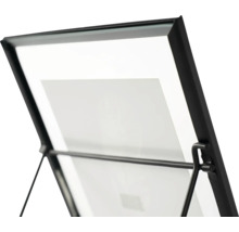 Schwarzer Bilderrahmen mit Glas