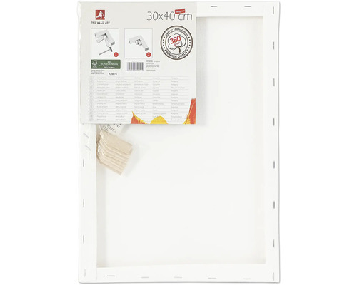 Leinwand auf Keilrahmen, 30 mal 40 Zentimeter