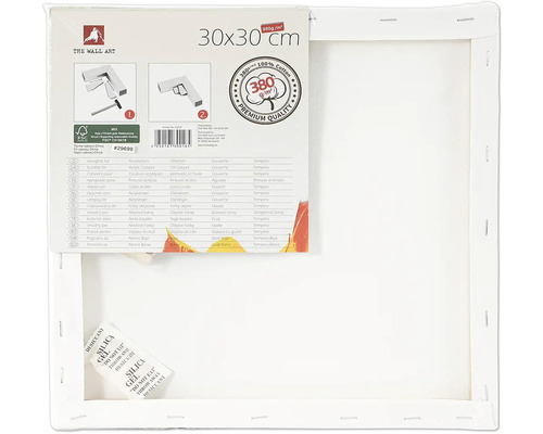 Keilrahmen, 30x30 cm, mit Premium Qualität Siegel