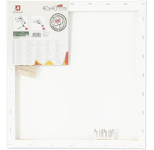 Keilrahmen mit den Maßen 40 mal 40 Zentimeter