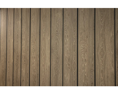 Holzverkleidung mit Maserung