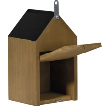 Vogelhaus aus Holz mit zu öffnender Tür