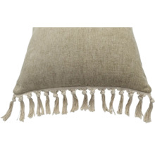 Dekokissen mit Fransen