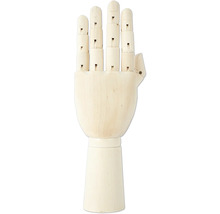 Gelenkhand aus Holz