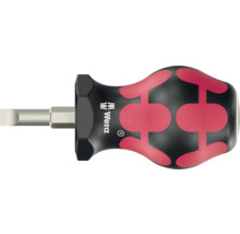 Schlitz-Stubby-Schraubendreher mit kurzem Schaft und ergonomischem Griff