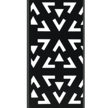 Dekorplatte mit Dreiecksmuster