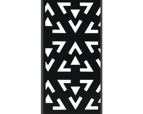 Dekorplatte mit Dreiecksmuster