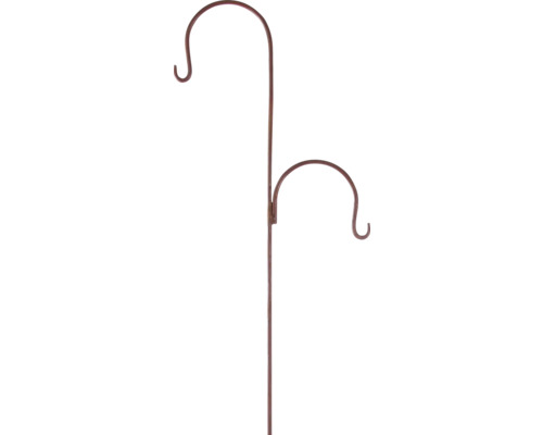 Doppelter Rankstab aus Metall für den Garten