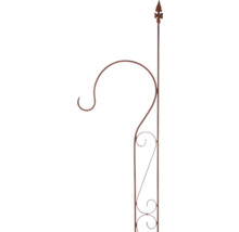 Metall Pflanzenampelhalterung mit dekorativen Elementen