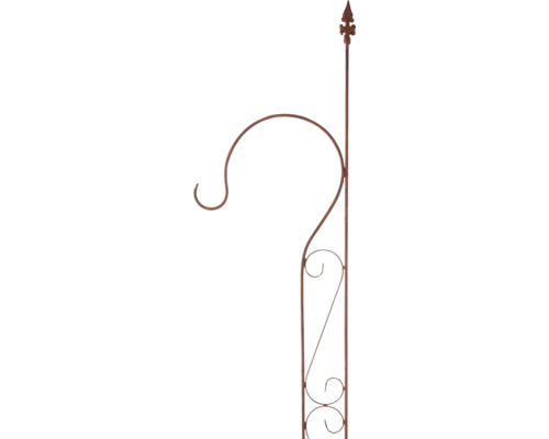 Metall Pflanzenampelhalterung mit dekorativen Elementen